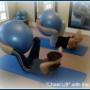 "Chest Lift" with the Pilates ball