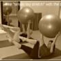 "Single Leg Stretch" with the Pilates ball