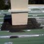 board & torch on waterproofing before pic