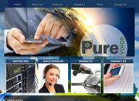 Purevoice's website