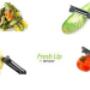 Fresh Up Tri-Blade Peeler