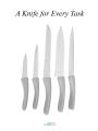Inspire 5pc Kitchen Knife Set Provides You with a Knife for Every Kitchen Task