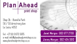 Plan Ahead Print Shop