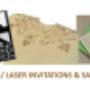LASER WEDDING INVITATION