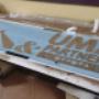 Uploaded by visitor on 2017/08/25 - Brushed aluminium sprayed gold