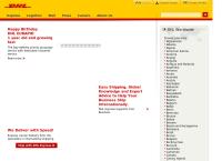 D H l Global Forwarding SA Pty Ltd's website