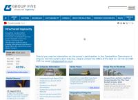 Group Five Western Cape's website