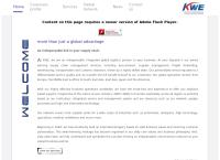 Kintetsu World Express South Africa Pty Ltd's website