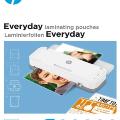 HP Laminating pouches