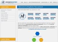 Kingfisher Recruitment's website