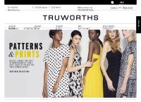 Truworths's website