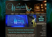 Waterfalls Boutique Hotel's website