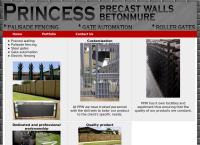 Princess Precast Walls's website