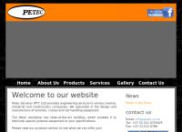 Petec Services PTY Ltd's website
