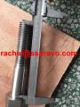 Monel400 hex head bolts full threaded