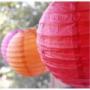 Chinese lanterns in assorted colours for hire