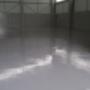 Epoxy covered factory floor