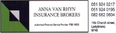 Anna Van Rhyn