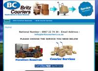 Britz Couriers's website