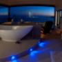 White room Luxury bath with a view!