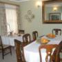 Dining room of the Coral Tree Guest House