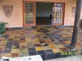 Cleaning and sealing of tiles