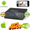 New Spy Camera Clocks with WiFi for Smartphones in Stock