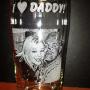 Photo - Laser engraved on glass