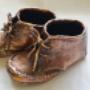 Baby Shoes - Bronzed