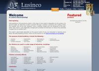 Lusinco Electroplating CC's website