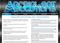 Aerial Sat Solutions's website