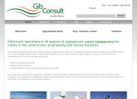 Gibconsult (Pty) Ltd's website