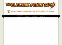 The Electric Fence Guys (Pty) Ltd's website