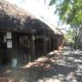 Our rustic bar, kitchen and chill area.