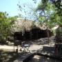 Our rustic bar, kitchen and chill area.