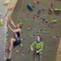 top rope climbing