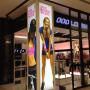 Light boxes in a pillar