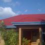 Roof painted