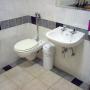 Paraplegic bathroom