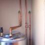 Wall hung geyser