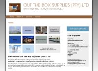 Out The Box Supplies (Pty) Ltd's website
