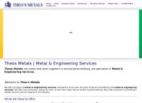 Theo'e Metals's website