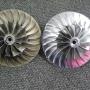 Before and after repairing Impellers