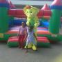 Adult mascot & Jumping castles for hire