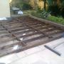 Decking Structure (treated pine beams)