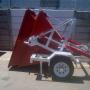 1.900 Skip Hydrualic Trailer with Bins