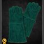 Uploaded by visitor on 2018/01/25 - Green lined welders glove