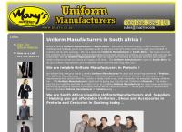 Uniform Manufacturers - South Africa's website