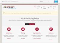 Sebcon Contracting Services's website