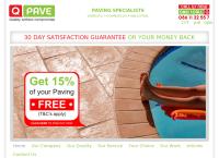 Qpave's website